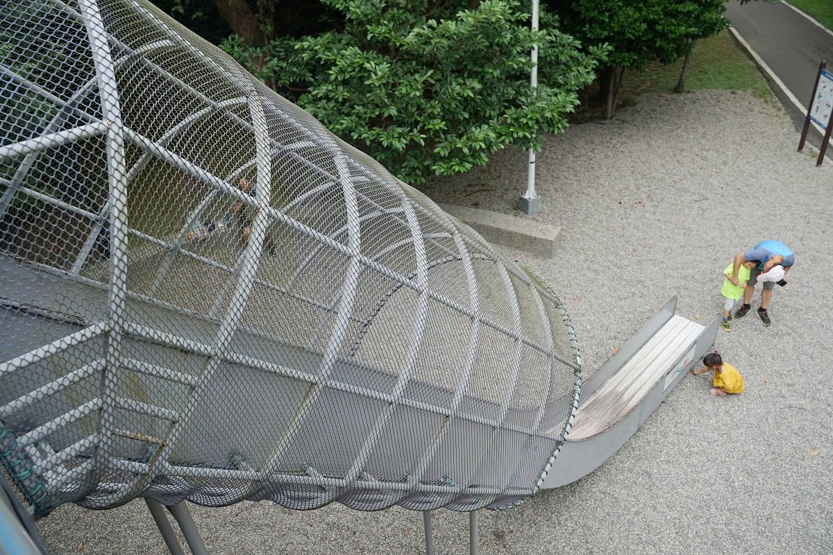 【林口親子公園推薦】全台首座捷運主題遊戲場 陸海空交通特色公園 林口樂活捷運主題公園