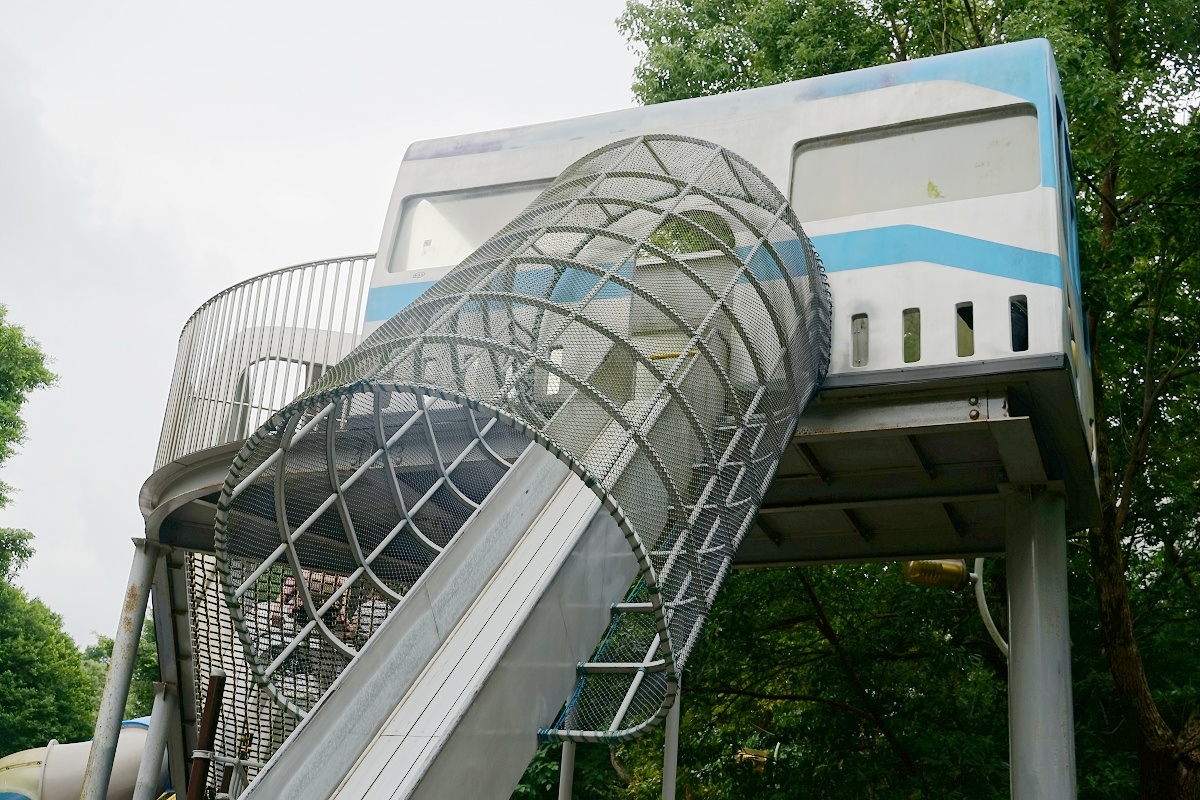 【林口親子公園推薦】全台首座捷運主題遊戲場 陸海空交通特色公園 林口樂活捷運主題公園