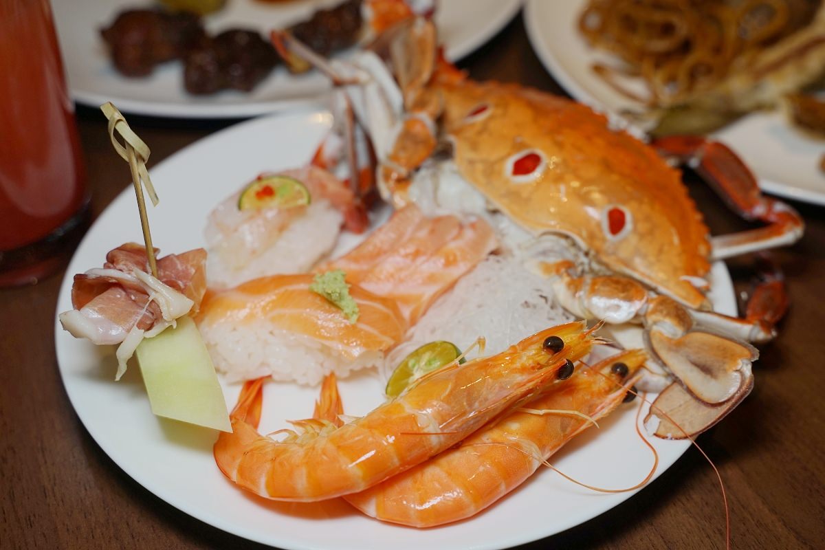 【台北南京復興吃到飽餐廳推薦】日本東北經典料理無限量供應 秋蟹海鮮季主題自助餐 JR東日本大飯店台北-鉑麗安