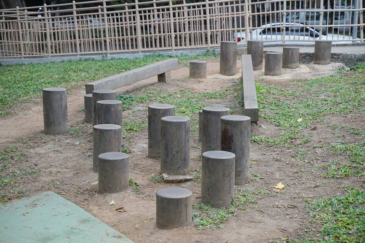 【林口兒童公園推薦】全共融特色遊戲場 新北最高獨立式共融磨石滑梯 林口社區運動公園(小熊公園) - 第10張圖 【林口兒童公園推薦】全共融特色遊戲場 新北最高獨立式共融磨石滑梯 林口社區運動公園(小熊公園)