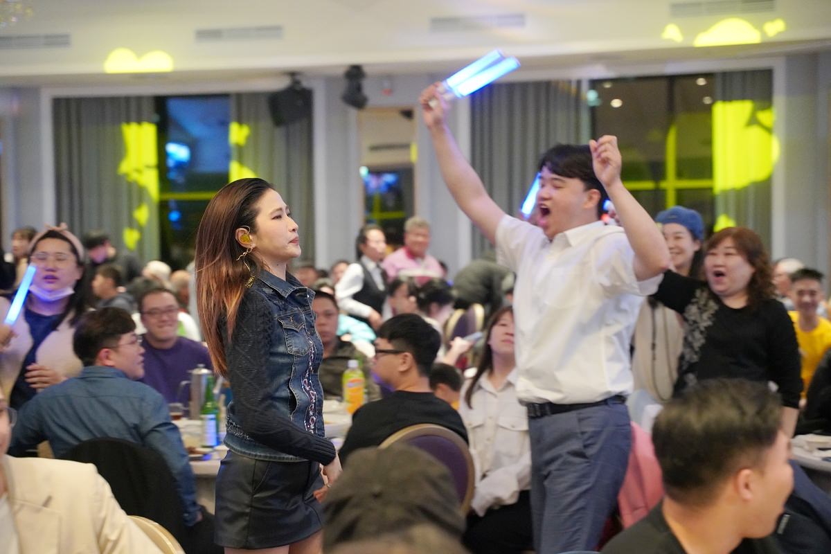2024東街餐飲集團春酒盛宴在水悅莊園 演唱會等級星光派對 加碼抽獎好禮獎不完