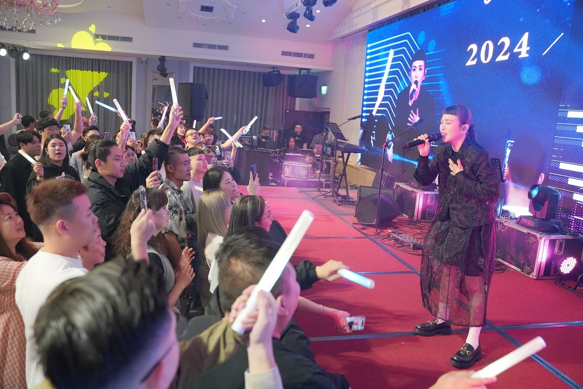 2024東街餐飲集團春酒盛宴在水悅莊園 演唱會等級星光派對 加碼抽獎好禮獎不完
