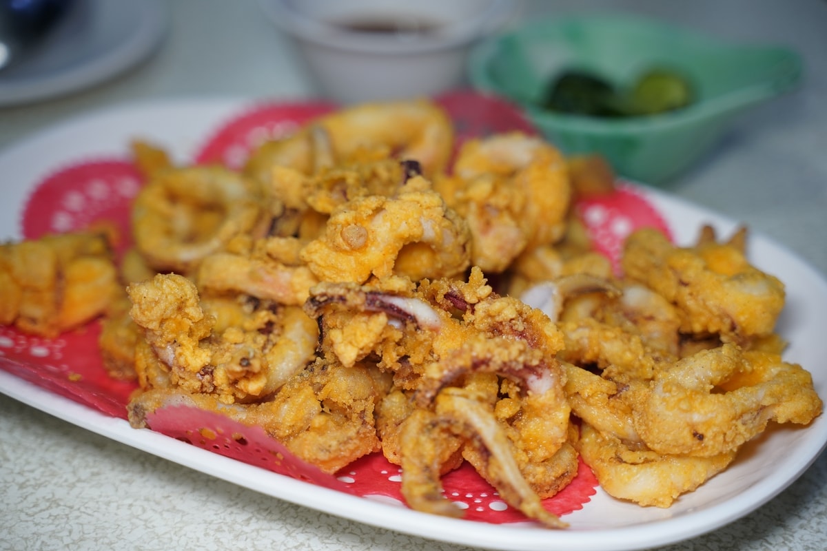 【中壢桌菜餐廳推薦】美味必點白鯧米粉湯吃到飽 家族聚餐團體包廂包場好選擇 廣德海鮮餐廳中壢中美店