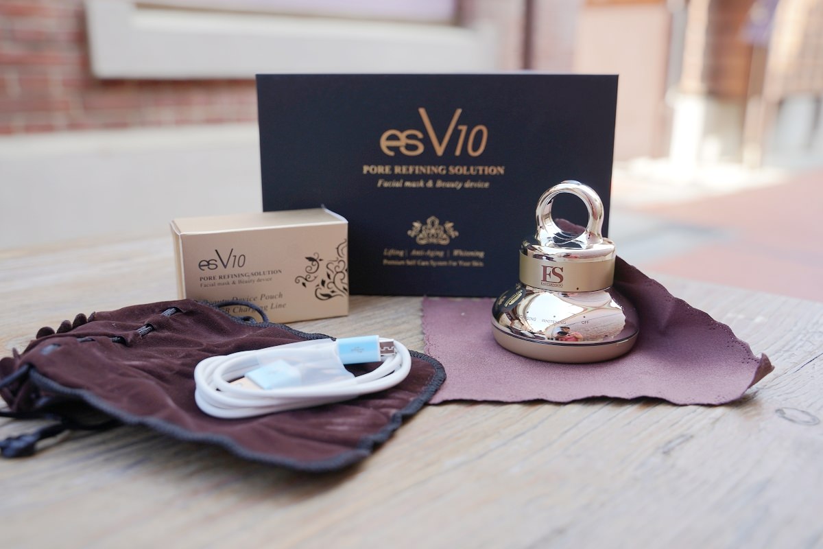 【美容導入儀推薦】女人我最大/美鳳有約推薦 esV10 小魔碟 熱波煥膚儀 銠合金覆膜按摩頭 溫感按摩導入/舒緩鎮定/恢復好氣色