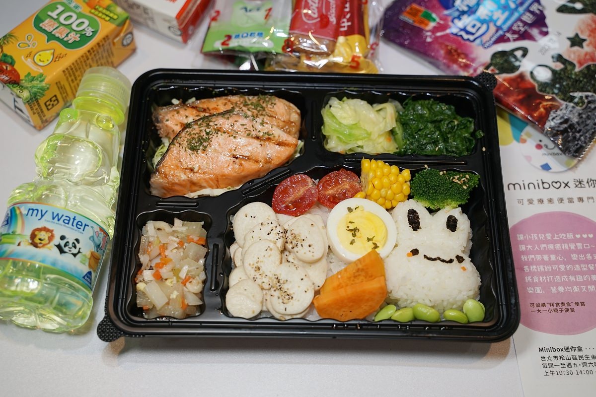 【台北兒童餐盒推薦】專為兒童設計的飯盒 客製化可愛造型飯糰 Minibox迷你盒