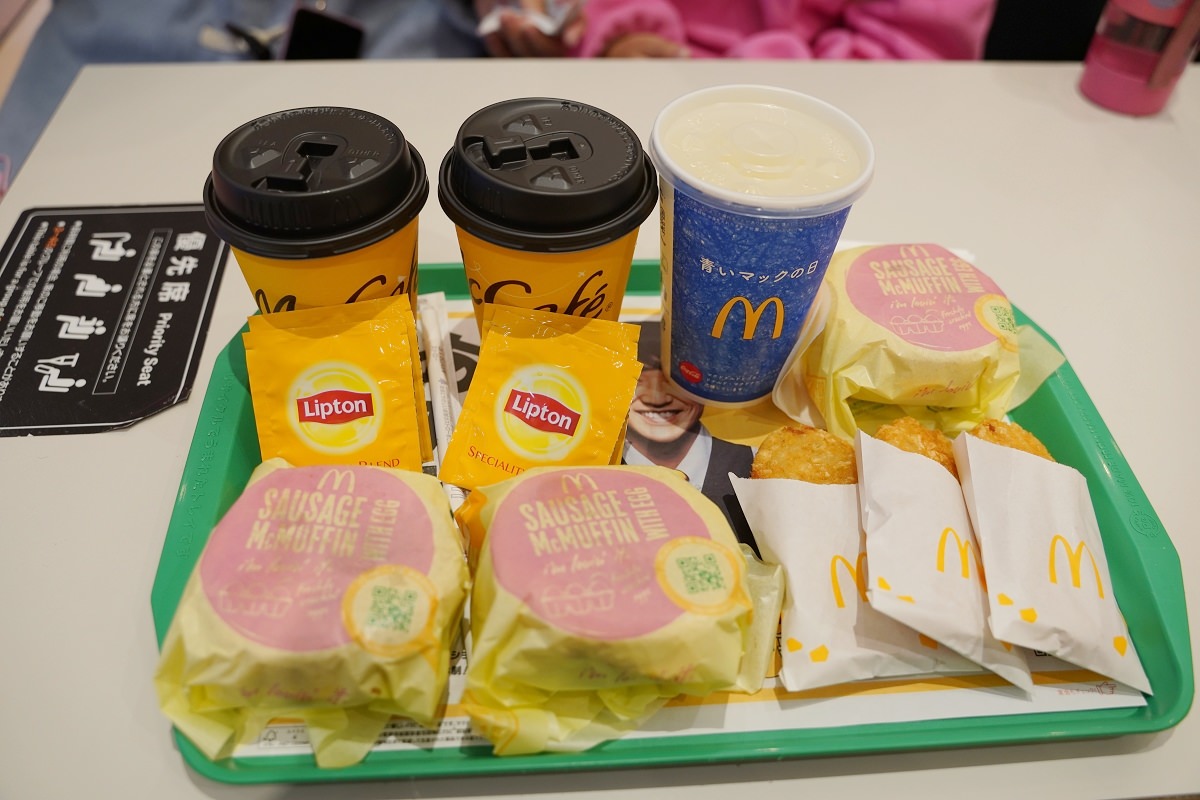 【日本環球影城早餐推薦】老字號經典連鎖速食店 美味必點豬肉滿福堡加蛋 麥當勞近鐵環球城飯店店