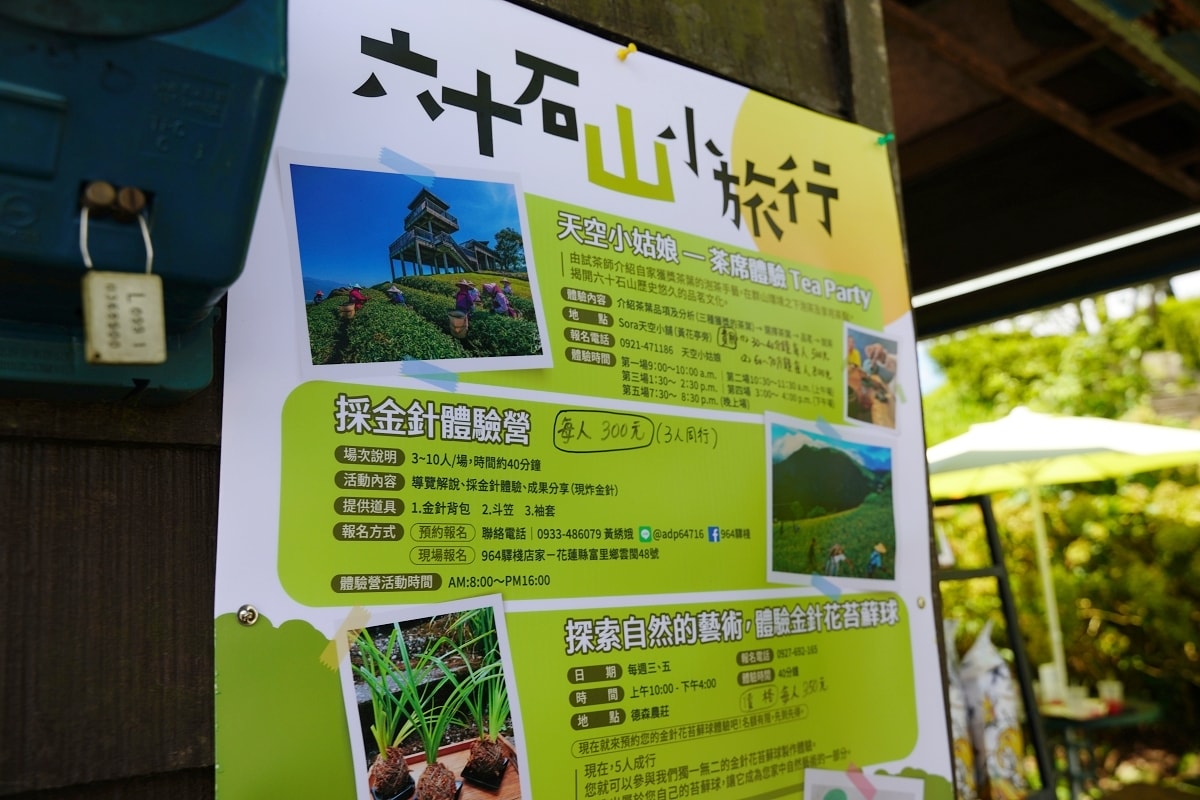 【富里六十石山採金針體驗】忘憂亭賞高空美景 適合全家大小一起採金針 964驛棧