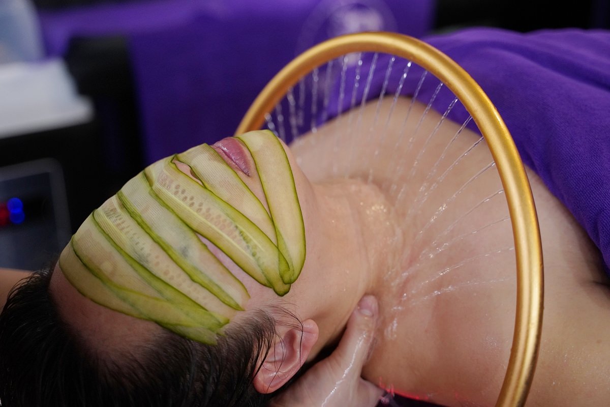 【基隆越式洗髮推薦】基隆第一間越南深層頭皮SPA 美密西根MNS國際技能認證 紫色美人正統越式洗頭基隆門市