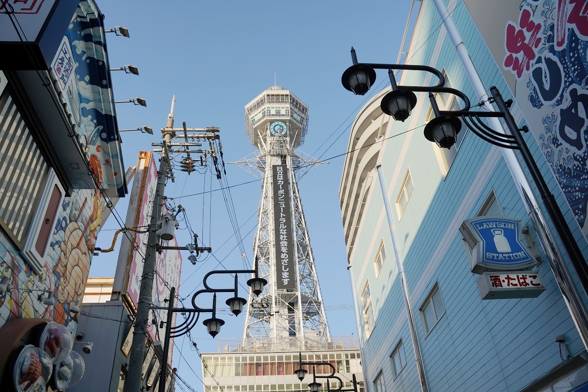 【大阪夜景景點推薦】初創於1912年日本艾菲爾鐵塔 大阪樂遊券免費景點 通天閣