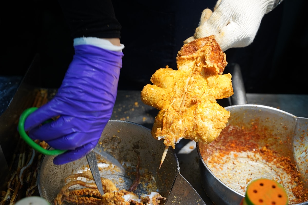 【高雄瑞豐夜市美食推薦】夜市王海鮮王第三名 酥炸大魷魚始祖 沖繩酥炸大魷魚瑞豐夜市創始店 - 第7張圖 【高雄瑞豐夜市美食推薦】夜市王海鮮王第三名 酥炸大魷魚始祖 沖繩酥炸大魷魚瑞豐夜市創始店