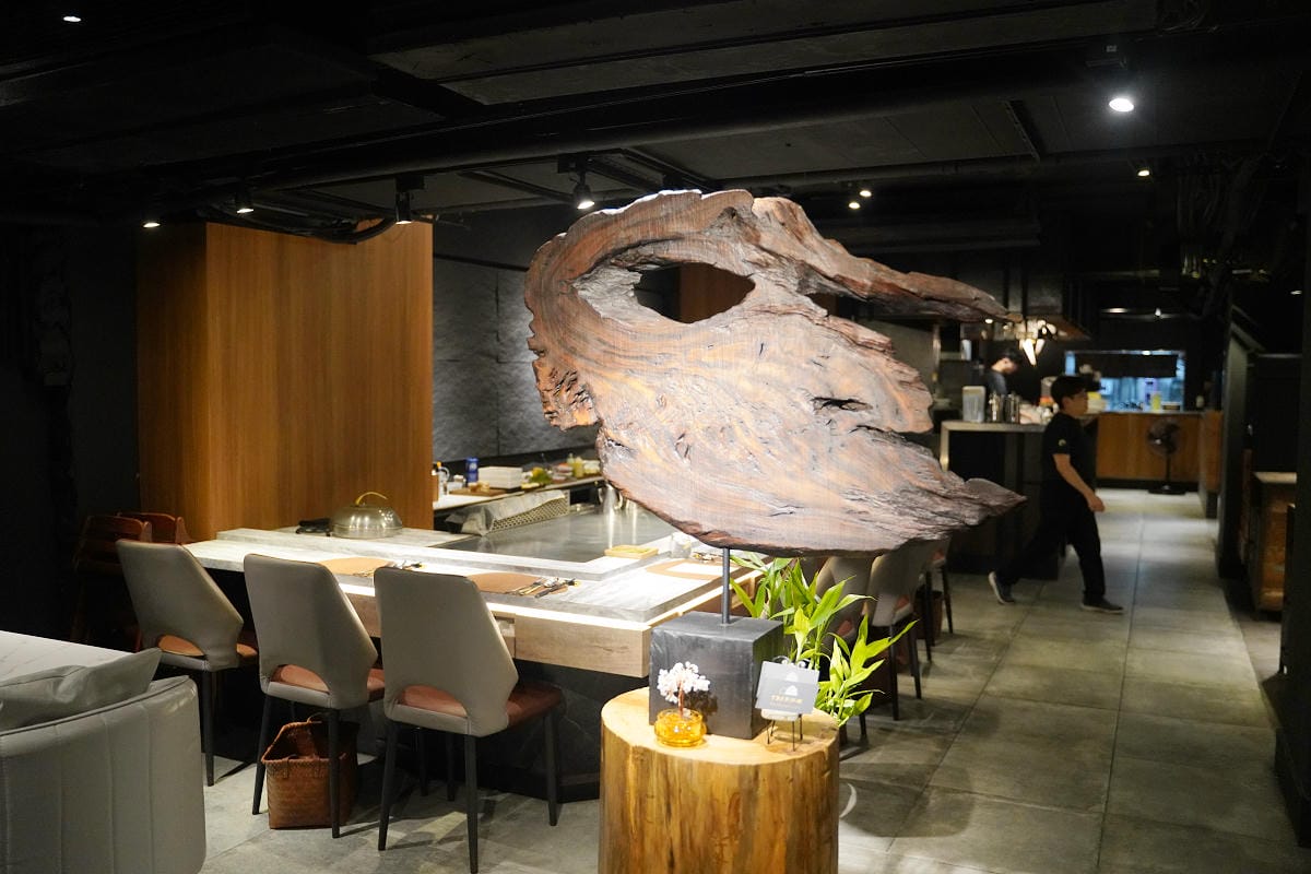 【TBS剔邦饈Teppanyaki】台北大安區鐵板燒216巷頂級鐵板料理 台北慶生餐廳推薦