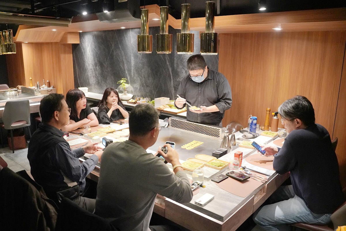 【TBS剔邦饈Teppanyaki】台北大安區鐵板燒216巷頂級鐵板料理 台北慶生餐廳推薦