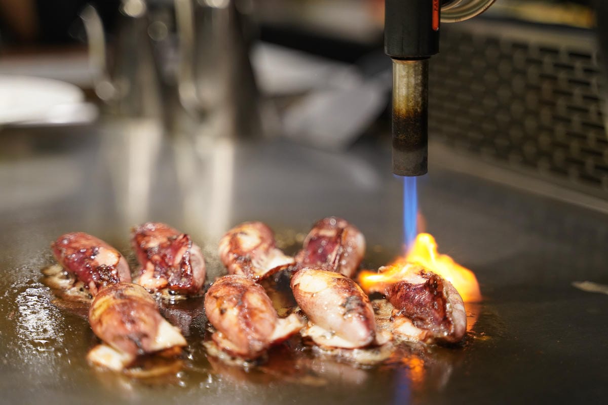 【TBS剔邦饈Teppanyaki】台北大安區鐵板燒216巷頂級鐵板料理 台北慶生餐廳推薦