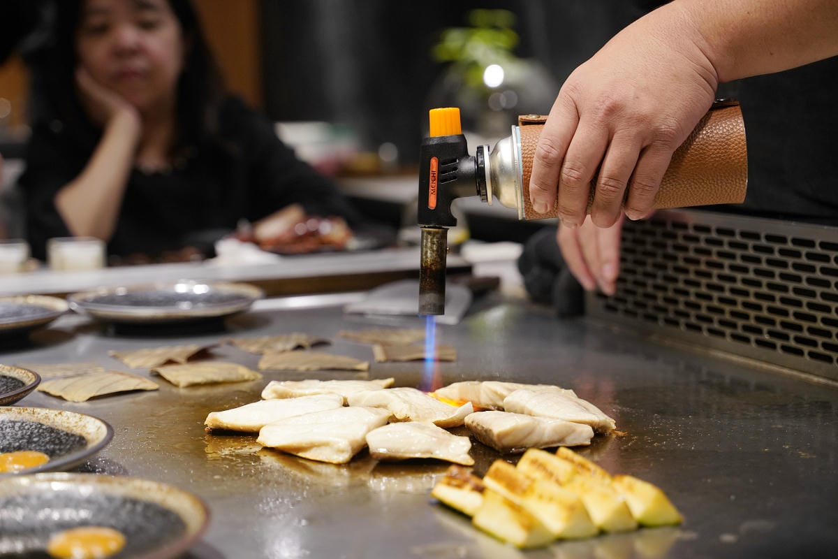 【TBS剔邦饈Teppanyaki】台北大安區鐵板燒216巷頂級鐵板料理 台北慶生餐廳推薦