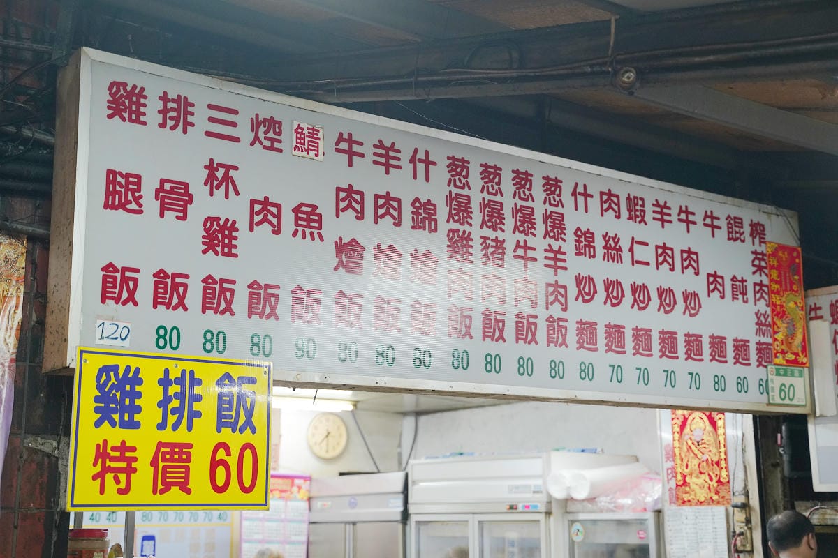 【桃園60元雞排飯】桃園火車站巷弄平價小吃 桃園市區無名小吃店 各式炒飯炒麵炒米粉炒冬粉 - 第3張圖 【桃園60元雞排飯】桃園火車站巷弄平價小吃 桃園市區無名小吃店 各式炒飯炒麵炒米粉炒冬粉