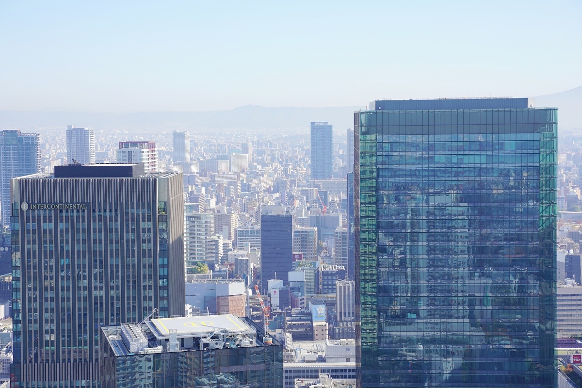 【大阪梅田景點推薦】大阪周遊卡/大阪樂遊券白天免費入場 360度全景露天屋頂鳥瞰大阪美景 梅田藍天大廈空中庭園展望台