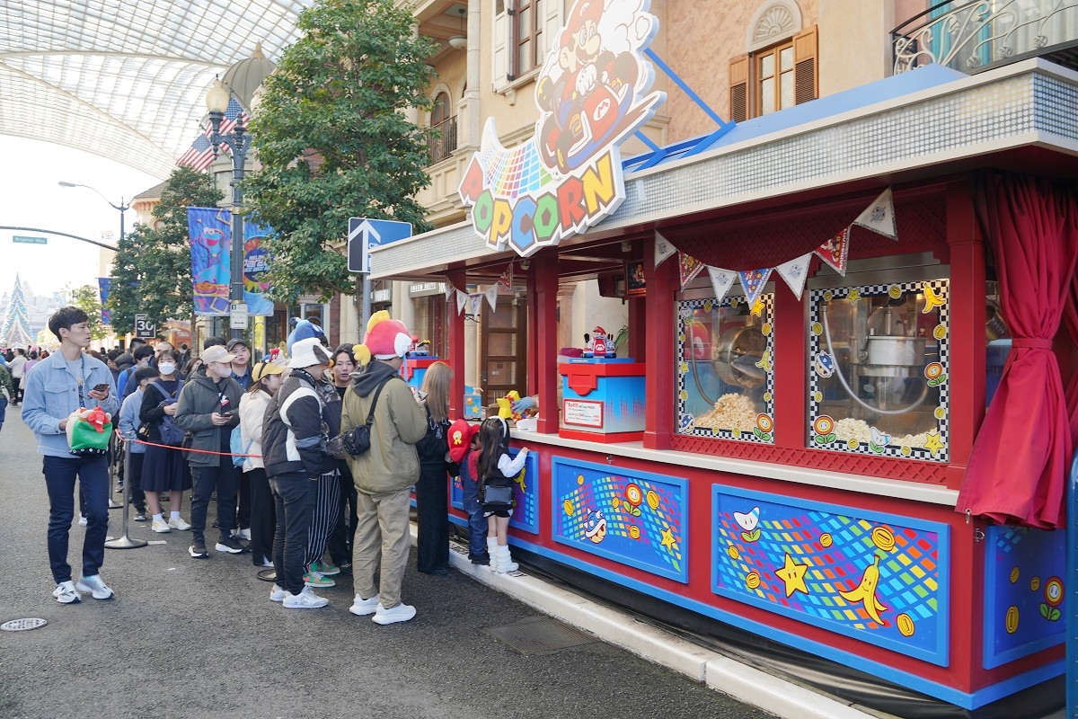 【日本環球影城街頭餐車美食推薦】邊吃邊逛food-cart打卡美食 超人氣爆米花桶不買可惜