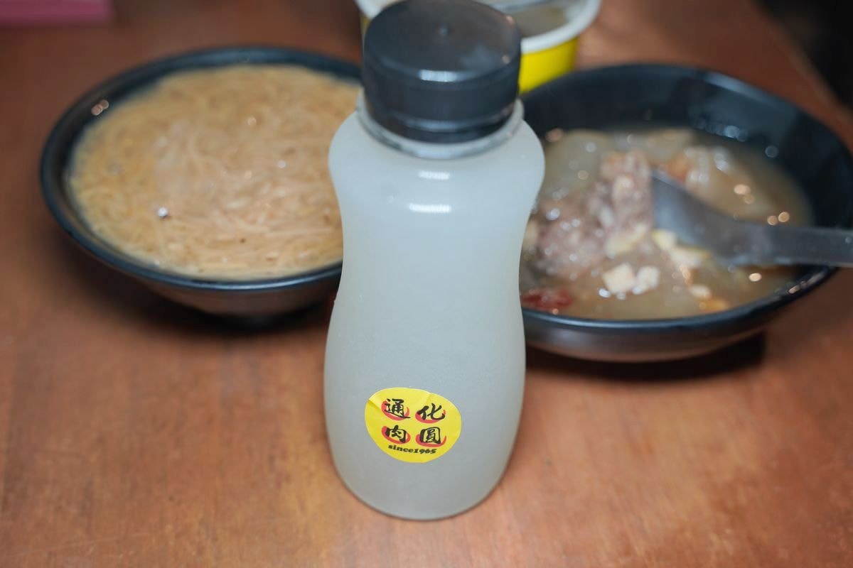 【臨江街觀光夜市小吃推薦】通化街在地50年老店 美味必點肉圓+麵線+綠豆湯 通化肉圓