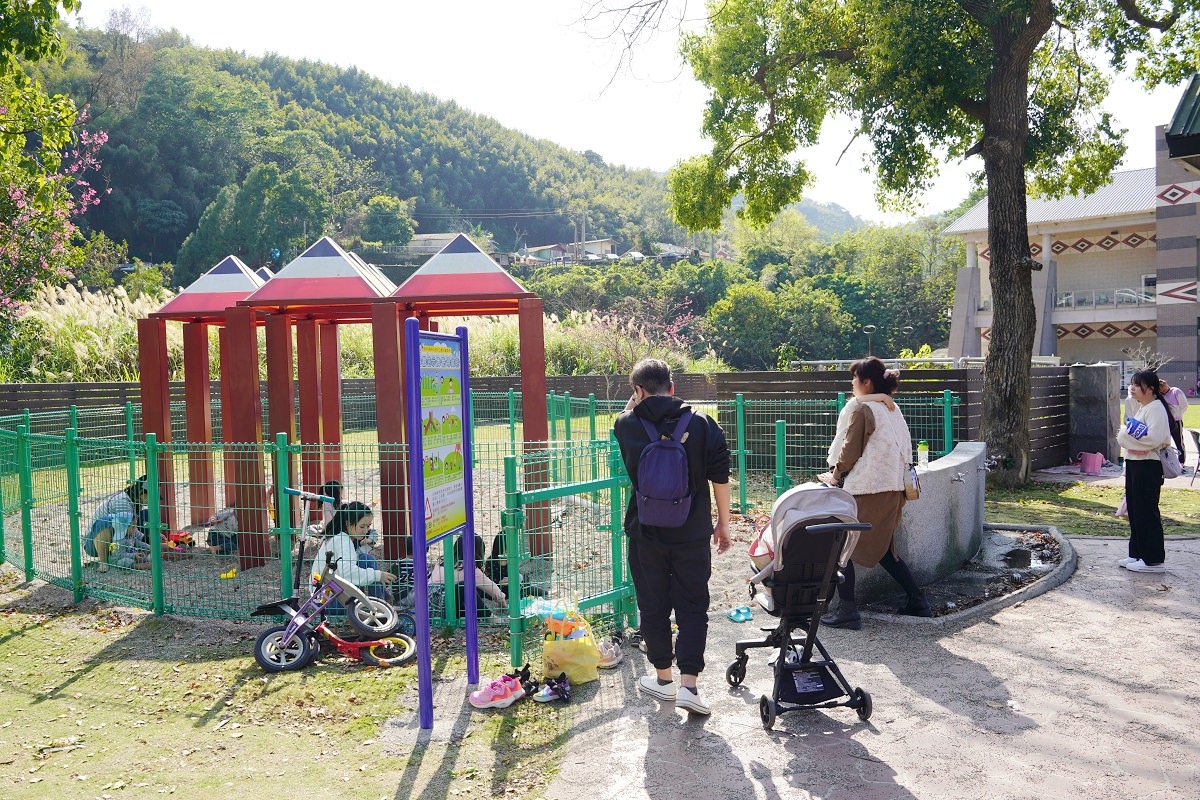 【苗栗泰安親子景點推薦】泰雅部落織布機滑索 WAKHUL滑梯/祖靈之眼沙坑 WAKHUL親子公園
