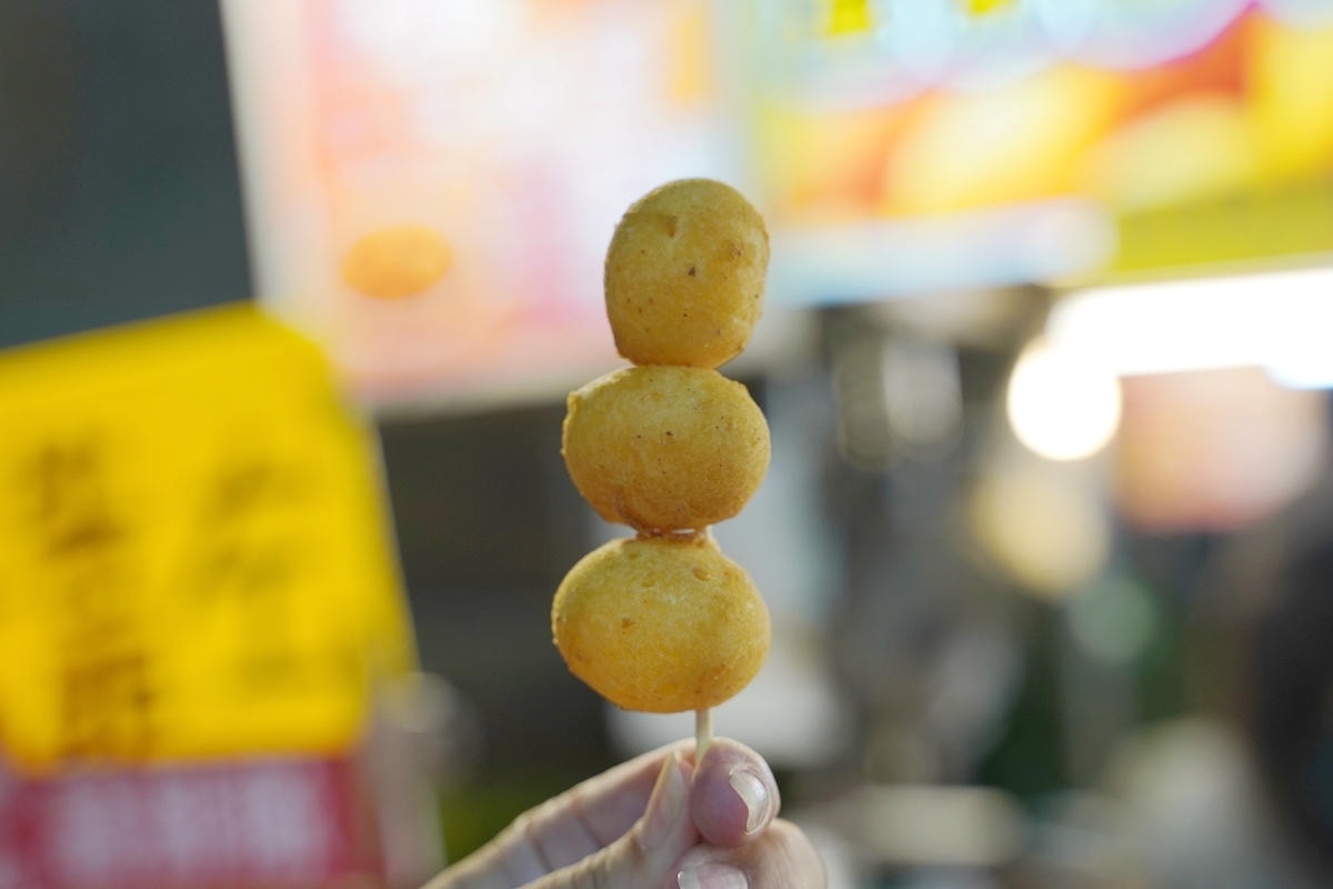 【溫家老店正宗逢甲地瓜球】台中逢甲夜市超人氣排隊美食 創立於1982年 全素蜜地瓜+地瓜球