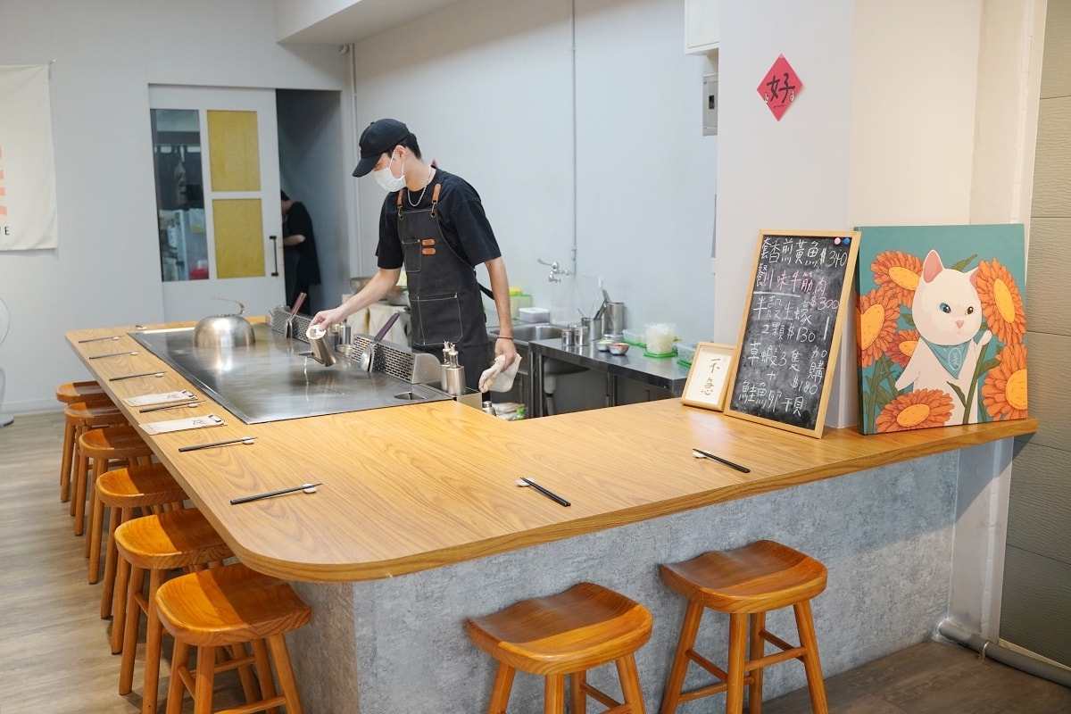 【桃園藝文特區鐵板燒推薦】南平路美食餐廳好選擇 香煎午仔魚美味必點 美花鐵板燒