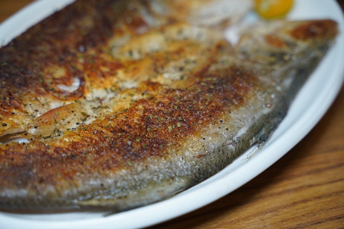 【桃園藝文特區鐵板燒推薦】南平路美食餐廳好選擇 香煎午仔魚美味必點 美花鐵板燒
