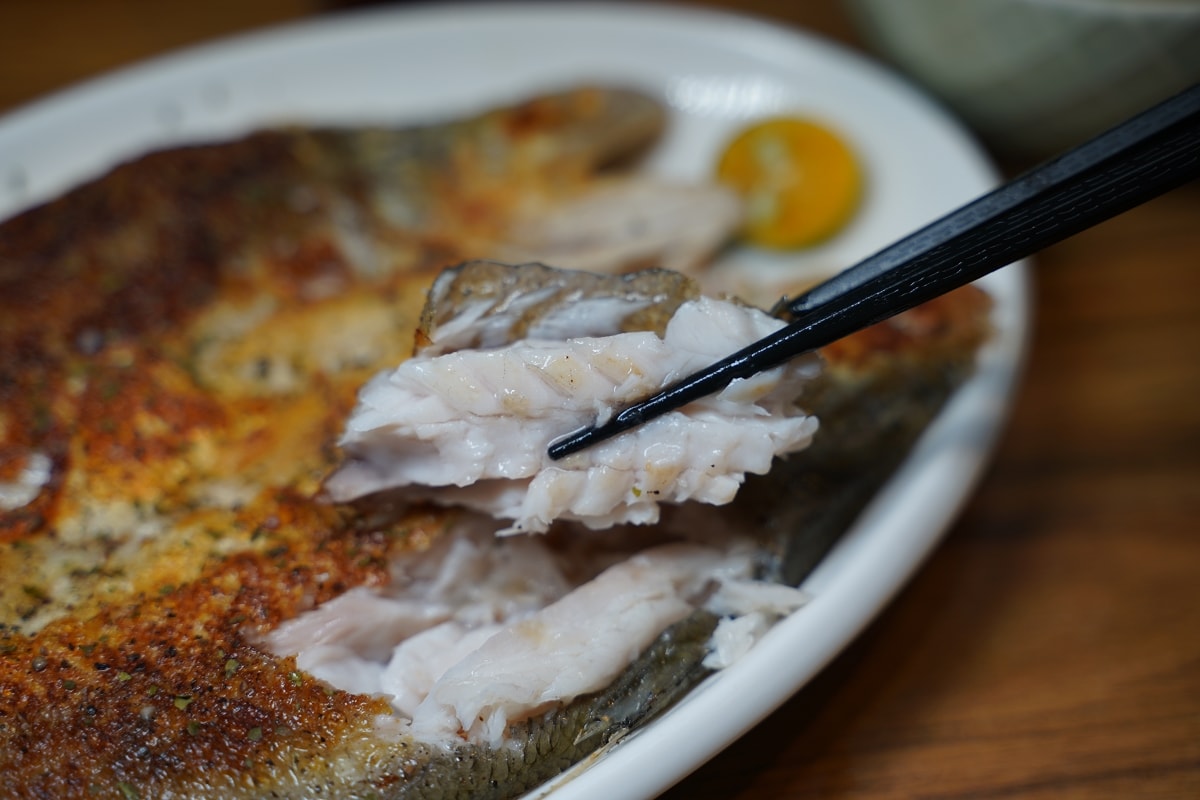 【桃園藝文特區鐵板燒推薦】南平路美食餐廳好選擇 香煎午仔魚美味必點 美花鐵板燒