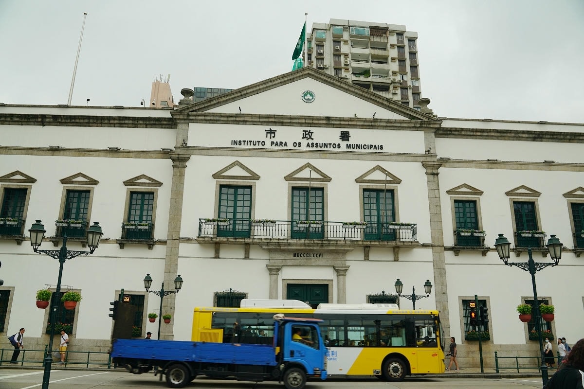 【議事亭前地 Largo do Senado】澳門免費景點推薦 澳門四大廣場超人氣噴水池