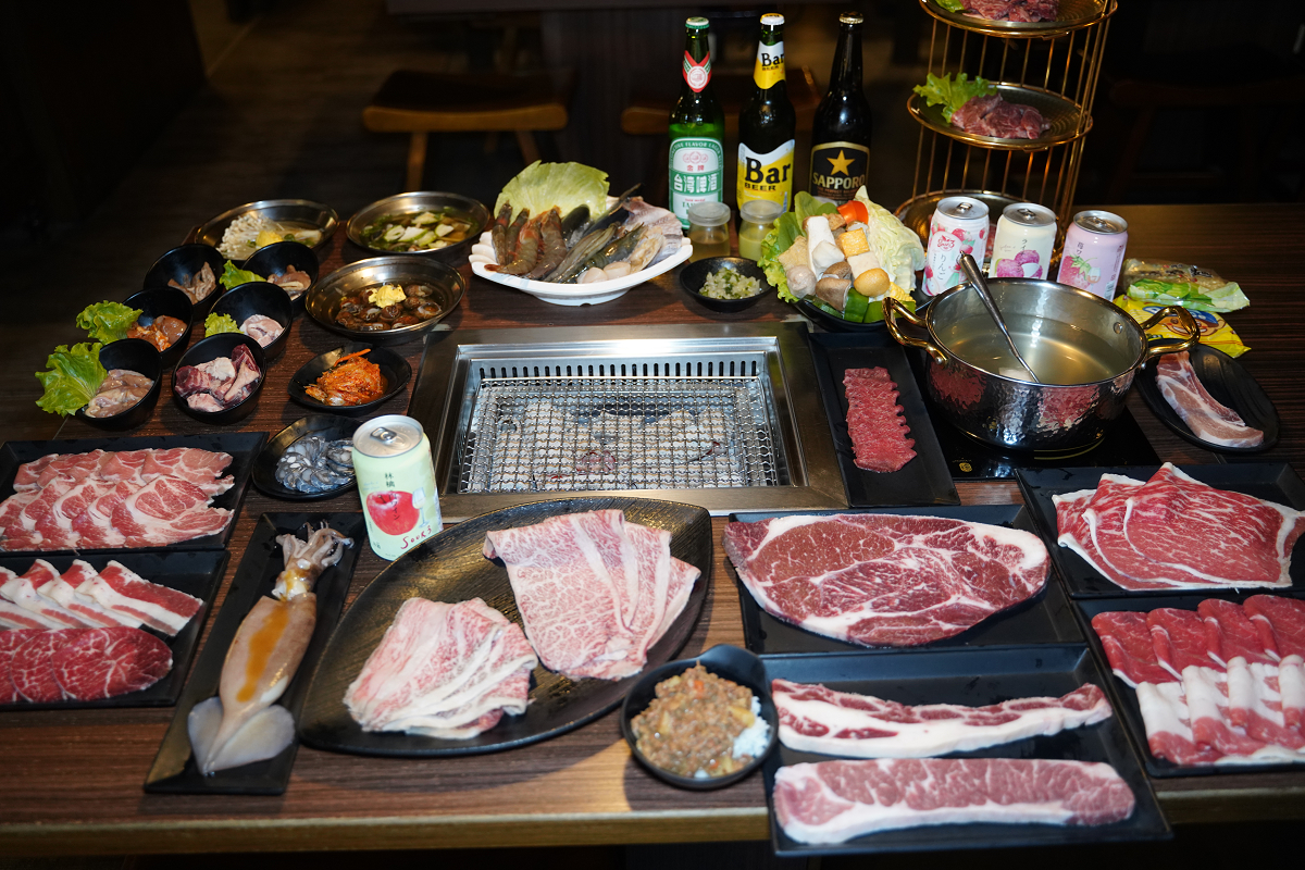 【一燒十味昭和園林口店】林口吃到飽餐廳推薦 日式炭火燒肉火烤兩吃 日式昭和懷舊包廂聚餐好選擇