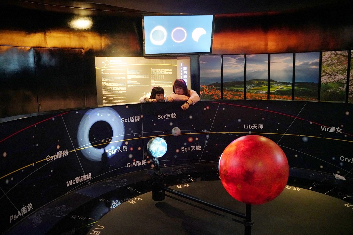 【台北親子室內景點推薦】台灣第一個天文教育機構 宇宙探險軌道車必玩 臺北市立天文科學教育館