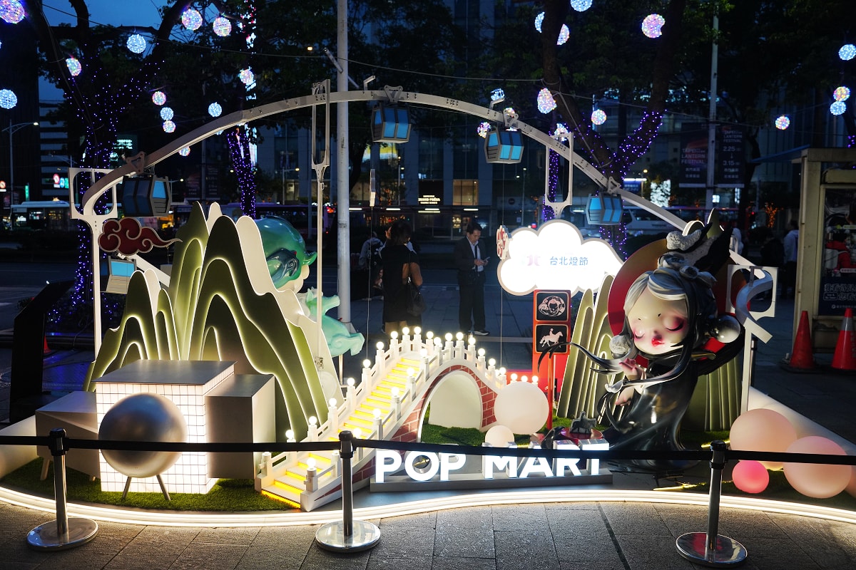 【台北燈會】2026台北燈節西門展區 POPMART泡泡瑪特國際知名IP合作 西門町捷運周邊