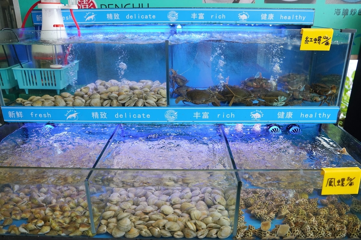 【臨海樓海鮮料理】澎湖海鮮餐廳海景包廂 獨特海鮮美食通通有 美味必點冰鎮絲瓜/魷魚沙西米