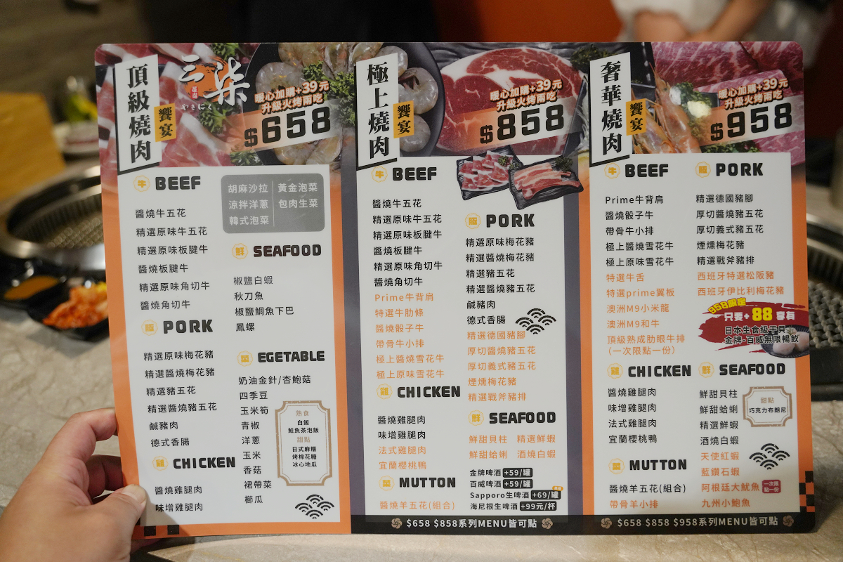 【三柒燒肉專門店桃園中華店】桃園火車站日式燒肉吃到飽 豐富自助吧無限量供應 每人658元起