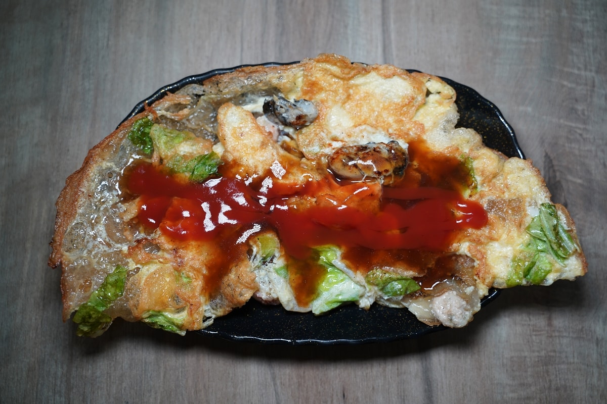 【紫光複合式餐飲】澎湖在地人最愛美食小吃店 高CP值各種麵飯類 美味必點金瓜炒米粉/海霸煎