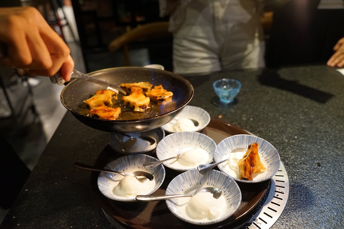 【台北和牛燒肉推薦】火之藝術桌邊料理 台北慶生最佳選擇 蘭亭燒肉和牛極緻料理