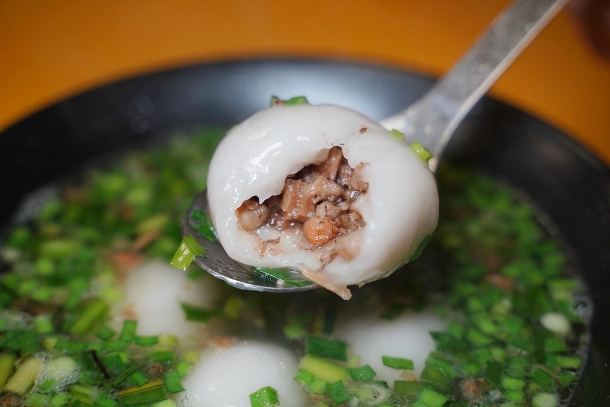 【小阿姨大湯圓中壢店】中壢客家美食推薦 美味必點客家口味大湯圓/滷肉飯 中壢小吃好吃份量多
