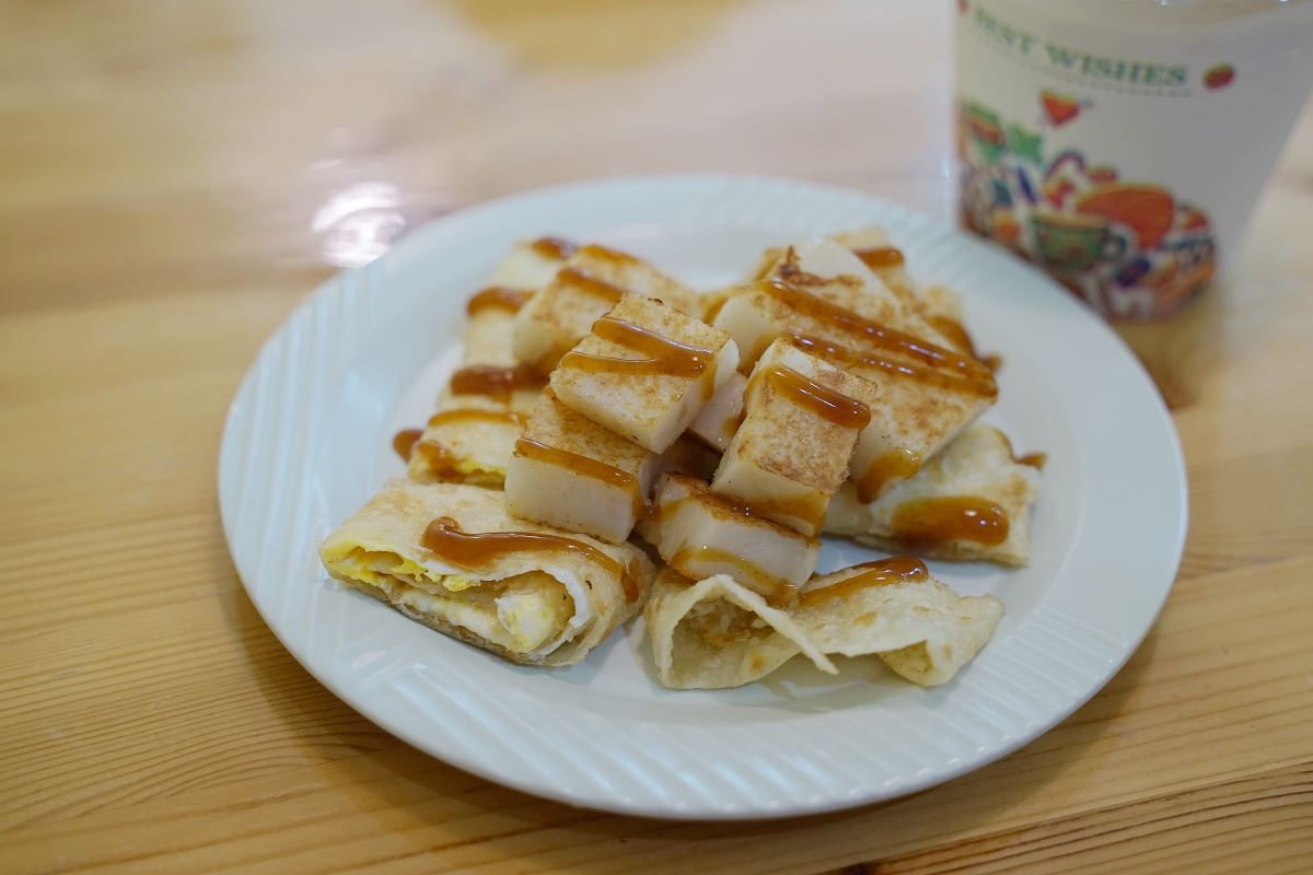 【內壢國中早午餐推薦】平價實惠餐點種類多 必點粗飽1+1美味套餐 粗飽早餐
