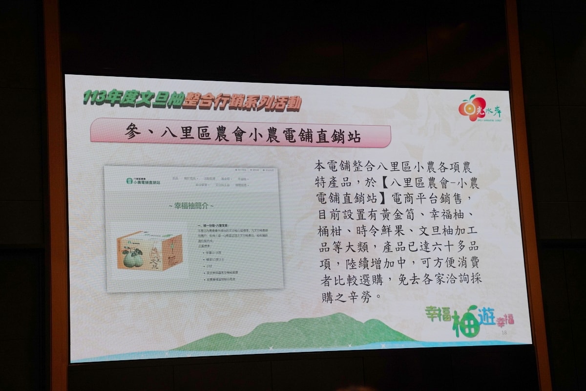 【2024幸福柚遊幸福】八里食農體驗遊程開跑 中秋送禮首選八里區農會小農店舖直銷站 - 第18張圖 【2024幸福柚遊幸福】八里食農體驗遊程開跑 中秋送禮首選八里區農會小農店舖直銷站
