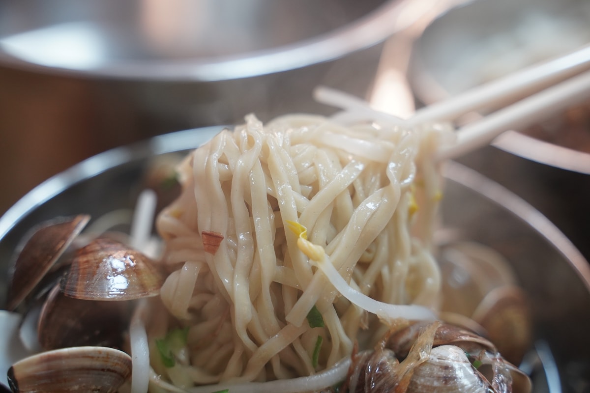 【內壢美食推薦】客製化自助點餐 美味必點滿滿文蛤蛤蜊麵+蜆精等級高湯 南桃吳記蛤蜊麵