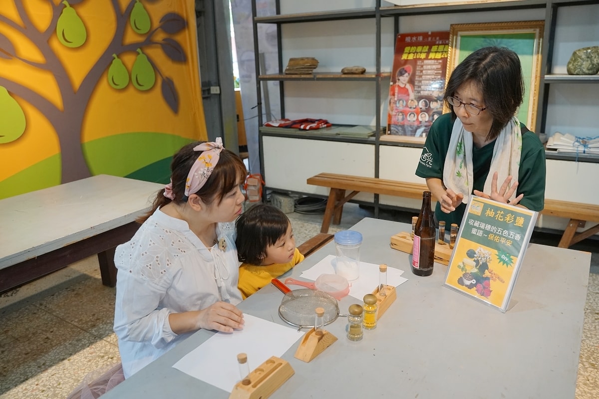 【花蓮瑞穗親子景點推薦】柚子手作DIY體驗 柚子園一日柚農體驗 木日光鶴岡文旦驛站