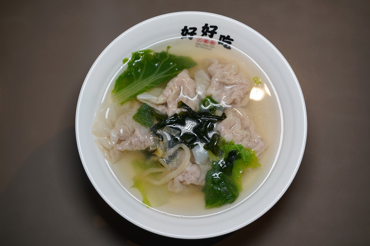 【iFG遠雄廣場美食推薦】一般餛飩的3倍大!全台首創虎爪餛飩 七三黃金比例肉餡每日新鮮手作 好好吃大餛飩汐止遠雄店