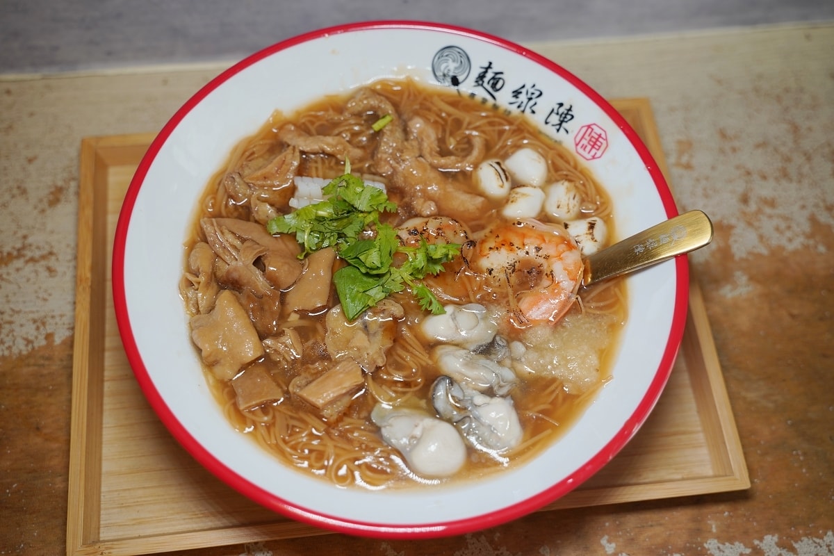 【台北內湖麵線推薦】超多配料紅麵線 香辣夠勁蒜味蝦辣椒 麵線陳專業麵線內湖總店 - 第6張圖 【台北內湖麵線推薦】超多配料紅麵線 香辣夠勁蒜味蝦辣椒 麵線陳專業麵線內湖總店