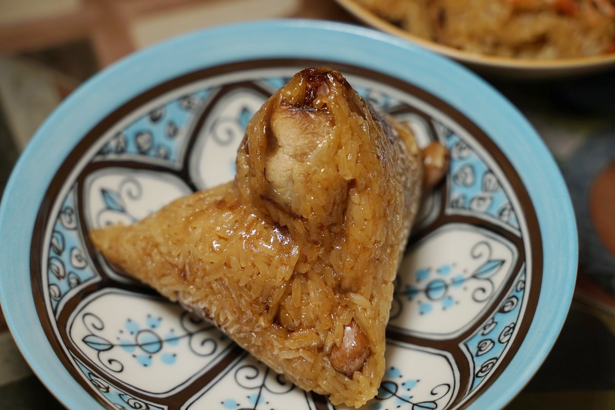 【台中南屯肉粽推薦】南屯彌月油飯好選擇 香甜美味冰心粽 甜心粽廚房