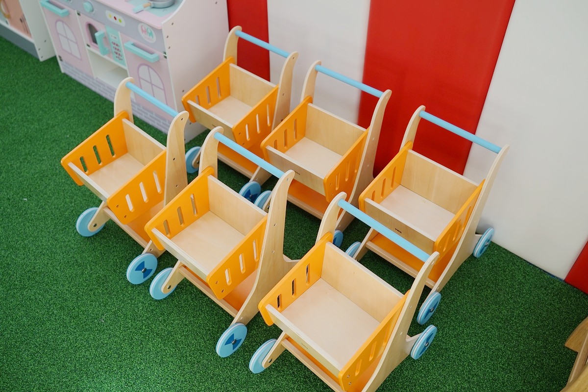 【台北天母室內兒童樂園推薦】棒球主題室內兒童遊戲場 超大球池幼幼菜市場 天母棒龍樂園