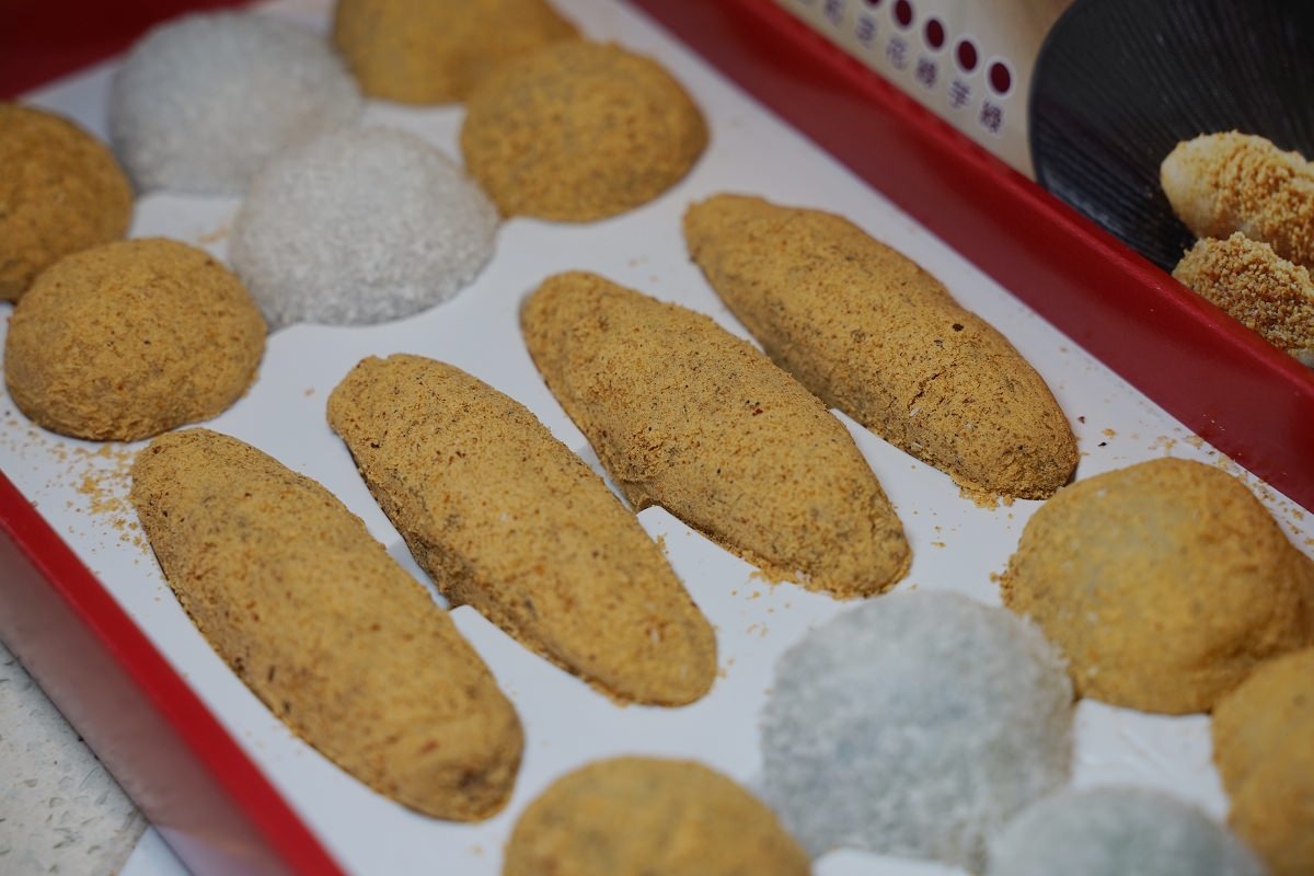 【南投草屯伴手禮推薦】草屯在地50年麻糬老店 美味必吃XO辣味干貝麻糬 方愫馨麻糬工坊旗艦店