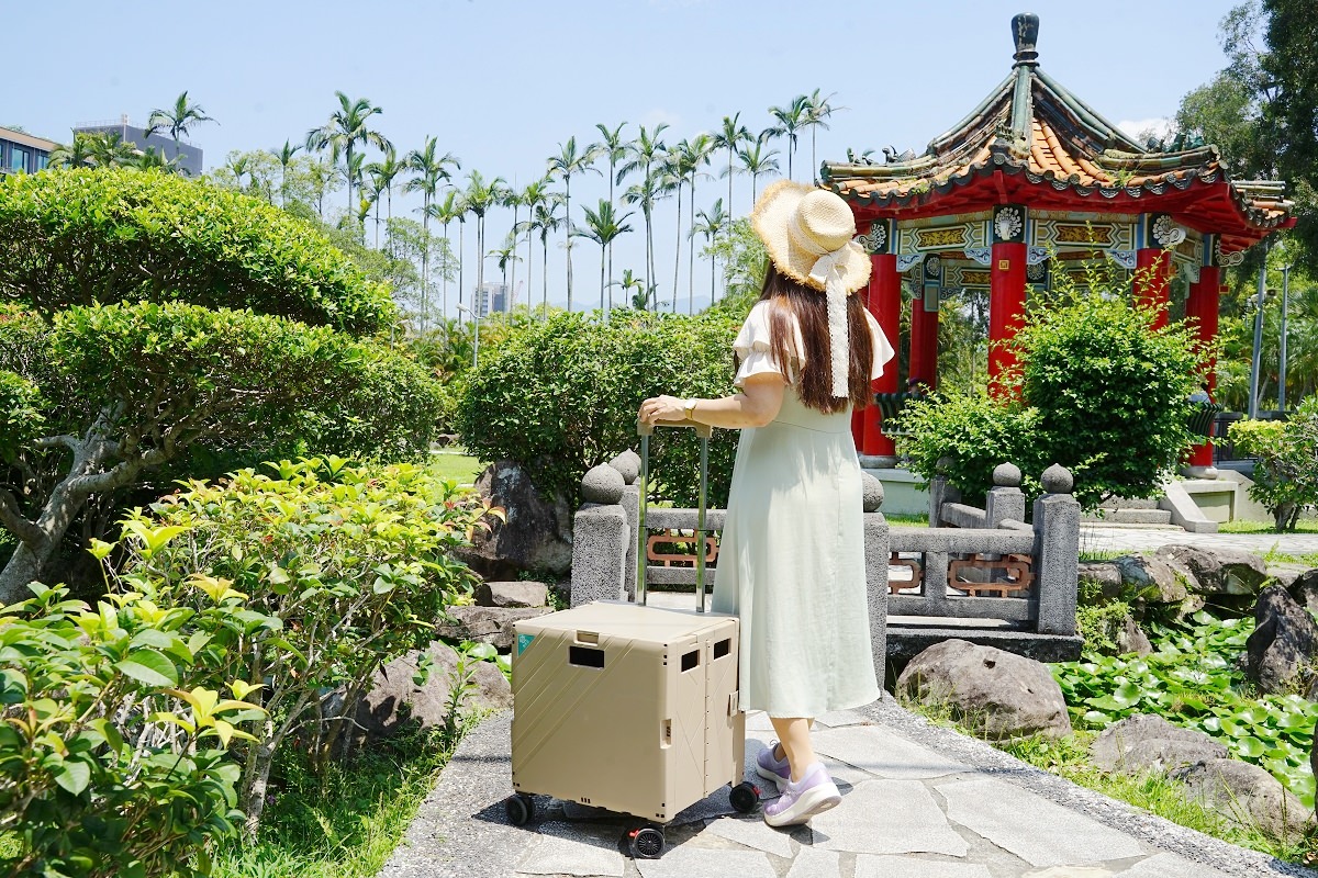 【折疊手拉車推薦】家家戶戶必備買菜野餐好工具 收納方便省空間 青禾坊特仕爬梯餐桌版折疊手拉車