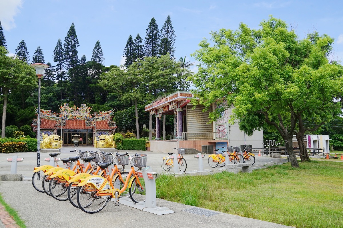 【桃園楊梅免費景點推薦】夏季水舞噴水設施 梅花主題公園天幕 伯公岡公園