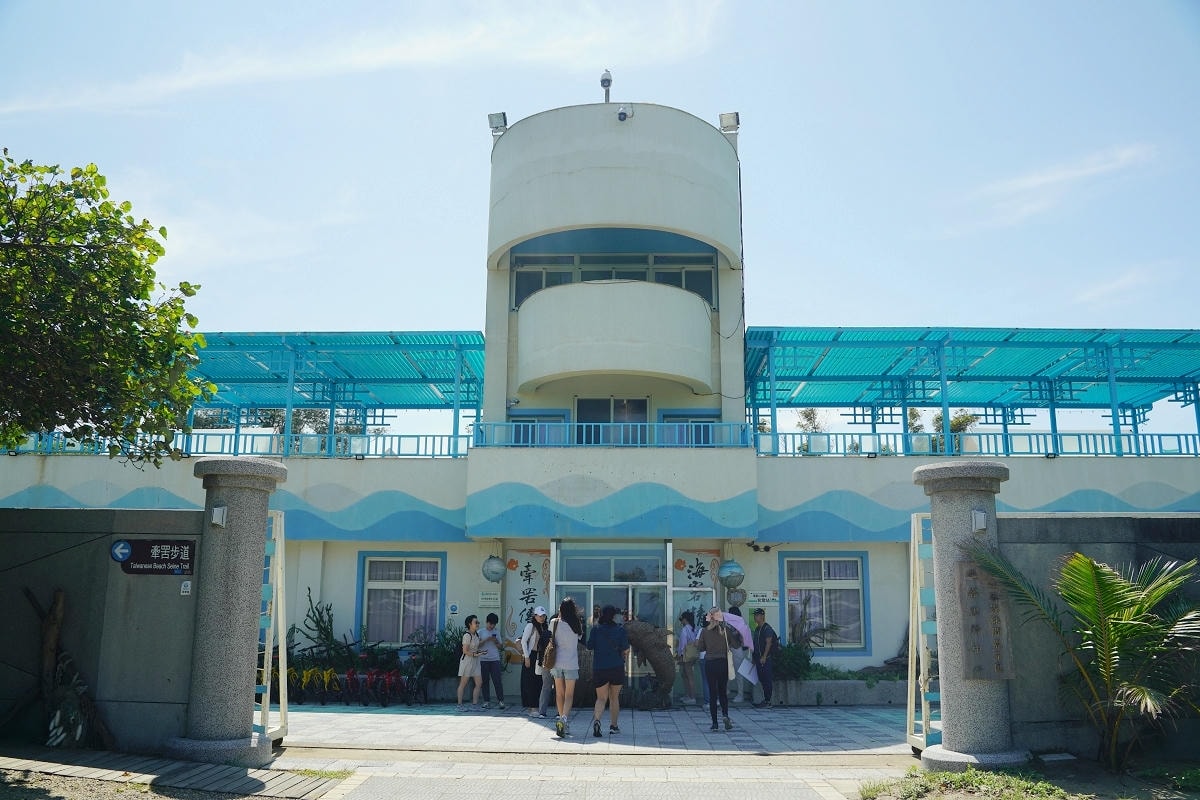 【海洋客家牽罟文化館】桃園新屋免費景點推薦 新屋海邊玩水玩沙清洗好去處 海洋客家休閒農業區
