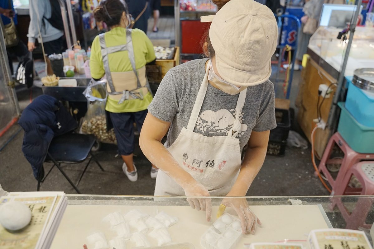 【中壢觀光夜市甜點推薦】龍鬚糖入口即化絕妙口感 2023桃園上好攤星光好味組金賞 曹阿伯龍鬚糖