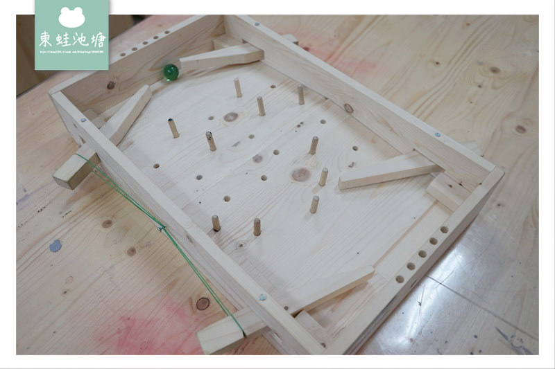 【桃園木工手作教學推薦】特力屋手創空間桃園南崁店 親子DIY彈珠檯